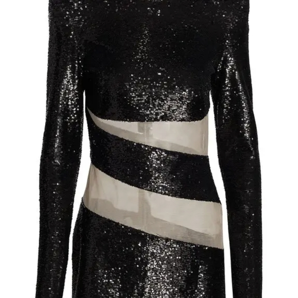 BRONX AND BANCO  ELISE NOIRMINI DRESS S NWT - Picture 7 of 10